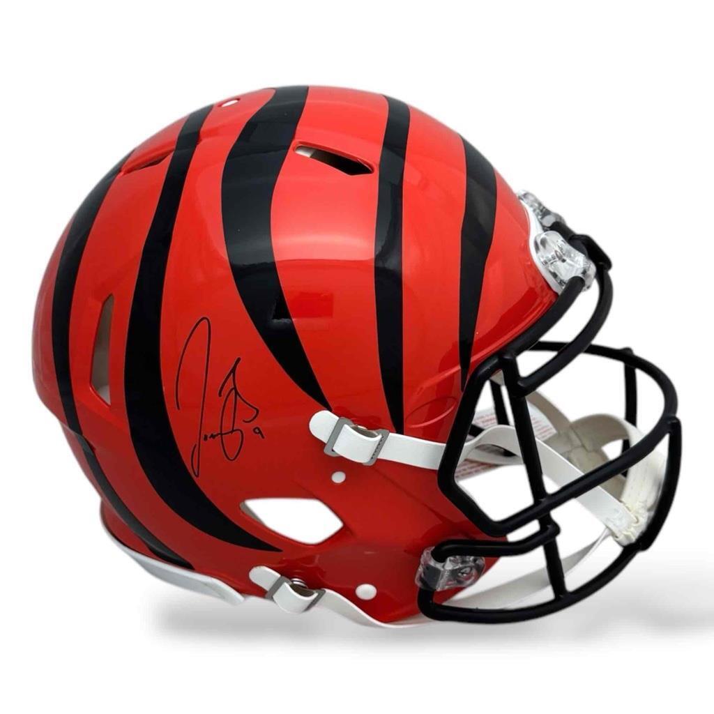 Joe Burrow Cincinnati Bengals Fanatics Authentic Autographed Riddell Speed Helmet