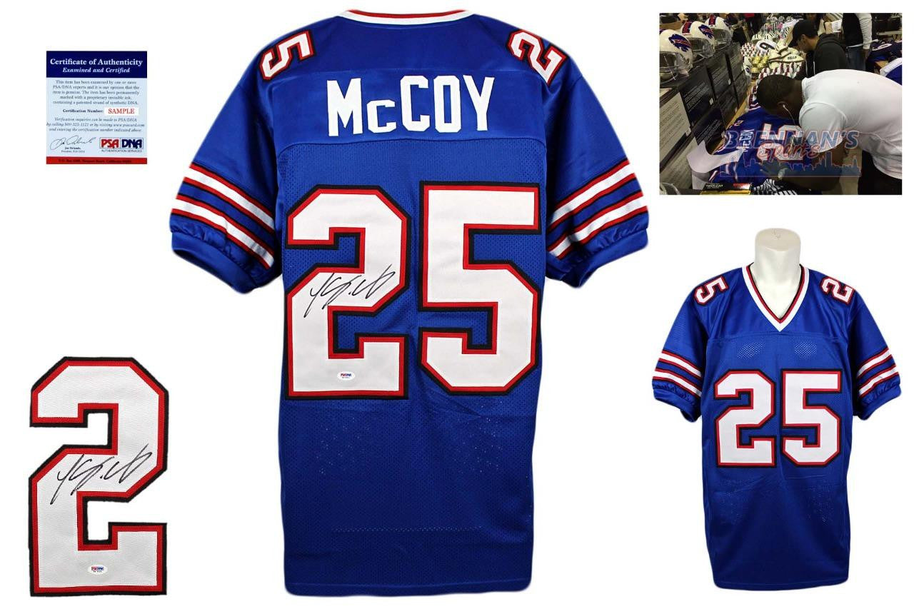 Football Jersey Buffalo Bills Jersey Mccoy LeSean McCoy Signed