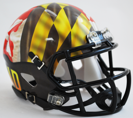 Maryland Terrapins Mini Speed Football Helmet