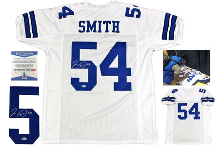 Jaylon Smith Autographed Signed Jersey - White - Beckett