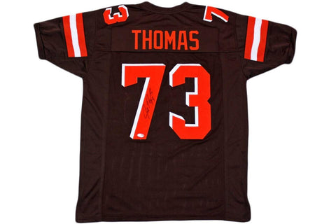 Joe Thomas Autographed Signed Jersey - Brown