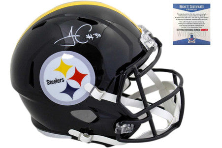 Pittsburgh Steelers James Conner  Autographed Speed Helmet - Beckett Authentic