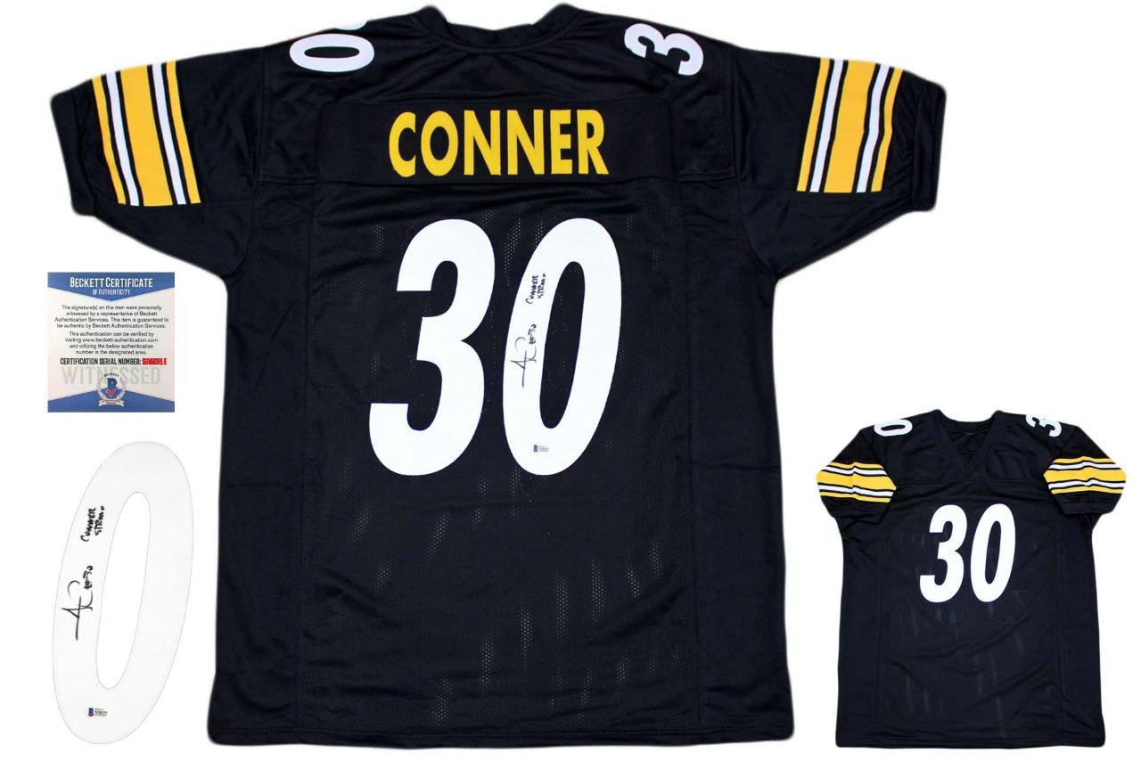 James Conner Autographed Jersey - Beckett Authentic - Black