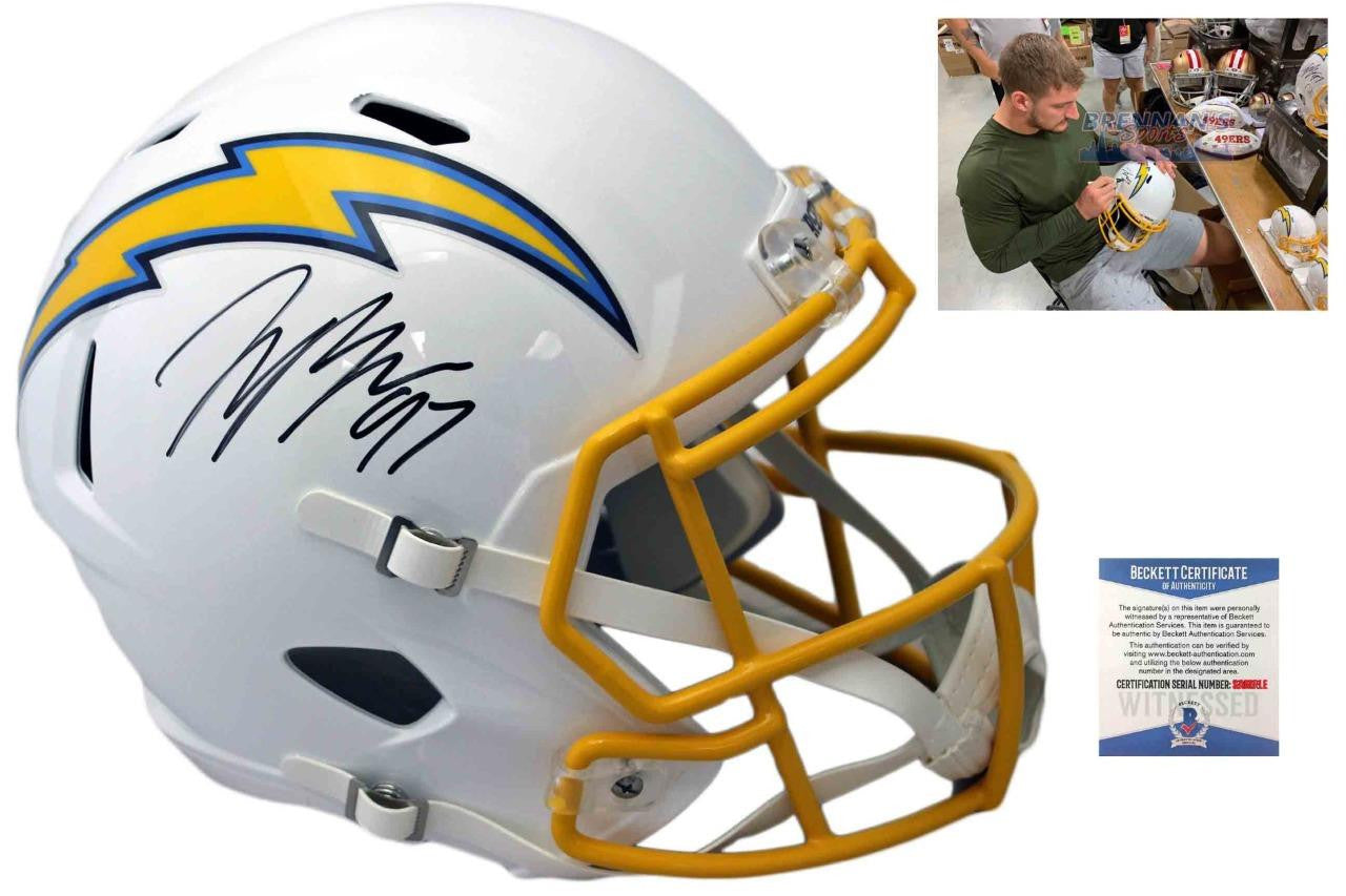 Joey Bosa Autographed Signed Speed Helmet