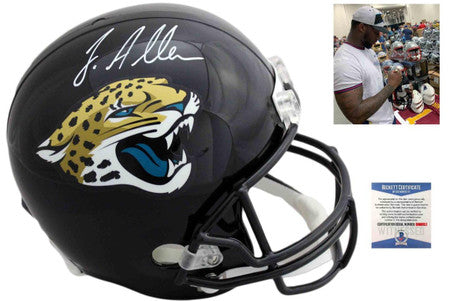 Jacksonville Jaguars Josh Allen Autographed Signed Speed Helmet - Beckett Authentic