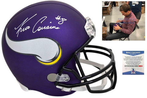 Vikings Kirk Cousins Autographed Signed Speed Helmet