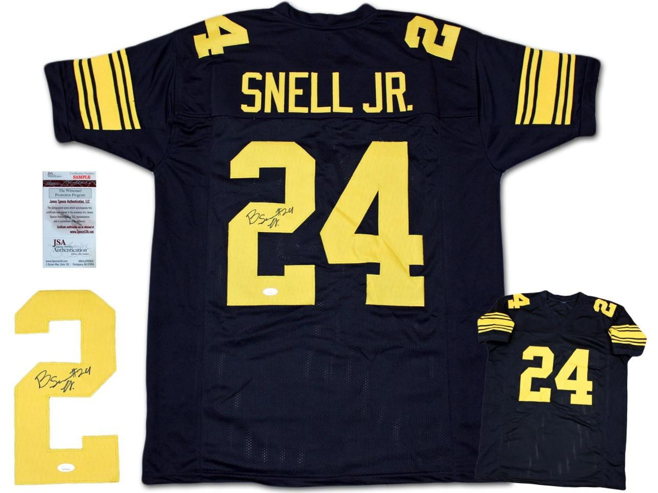 Benny Snell Autographed Signed Jersey - Throwback