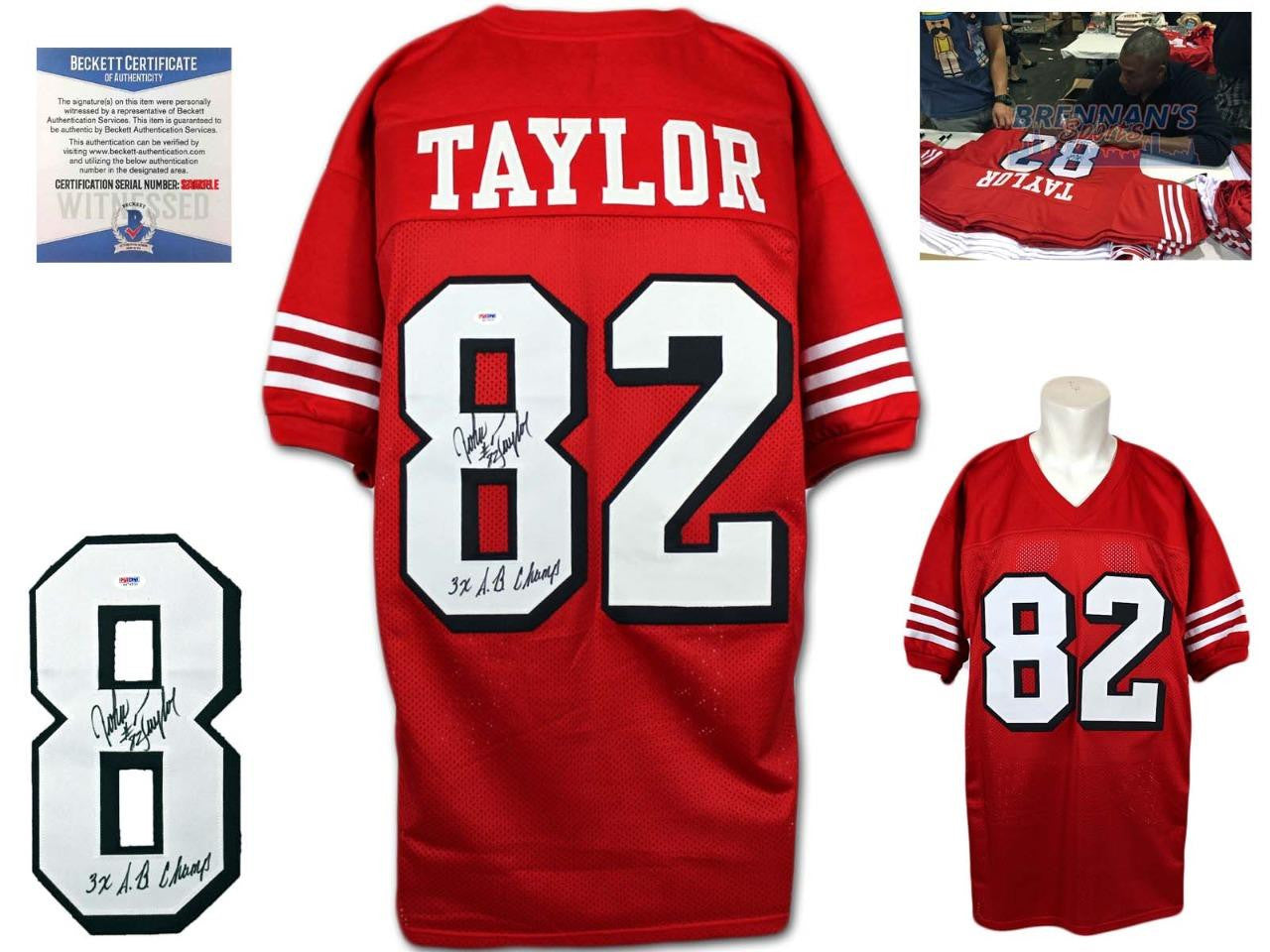 John Taylor Autographed Signed Jersey - Throwback