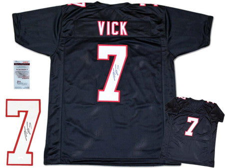 Michael Vick Autographed Signed Jersey - Black - Beckett Authentic