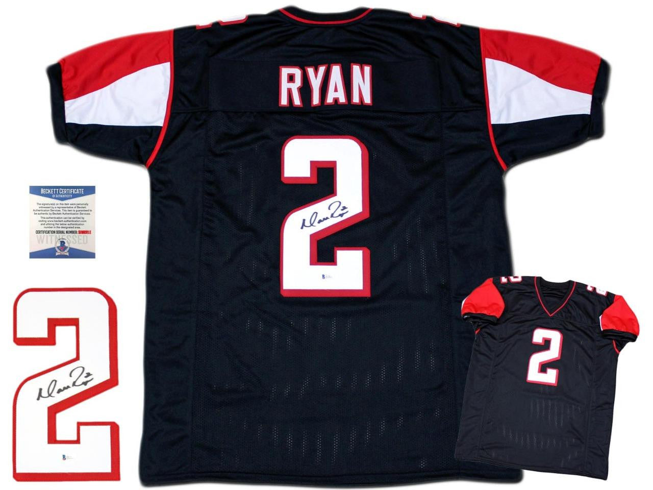 Matt Ryan Autographed Signed Jersey - Black