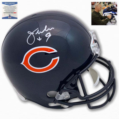 Chicago Bears Jim McMahon Autographed Helmet - Beckett Authentic