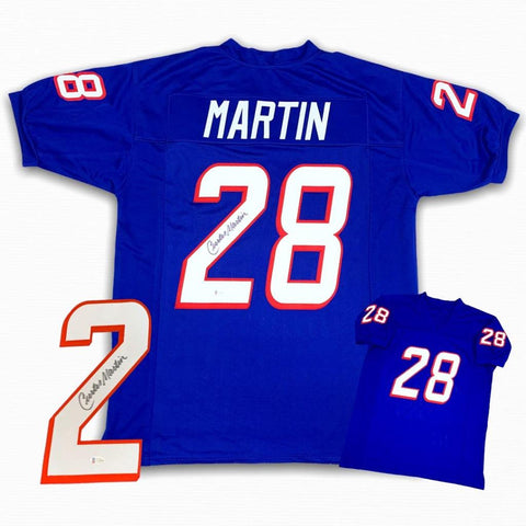 Curtis Martin Autographed Signed Jersey - Royal