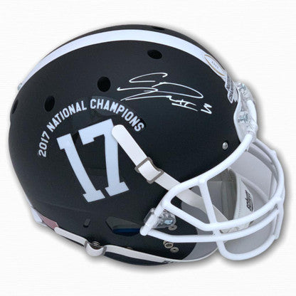 Alabama Calvin Ridley Autographed Signed Full Size Helmet - National Champion - Beckett