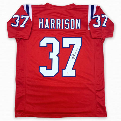 Rodney Harrison Autographed Signed Jersey - Red - Beckett Authentic