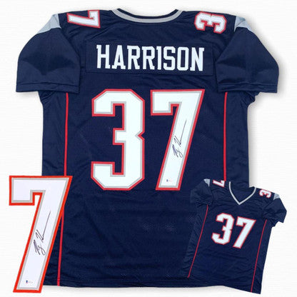 Rodney Harrison Autographed Signed Jersey - Navy - Beckett Authentic