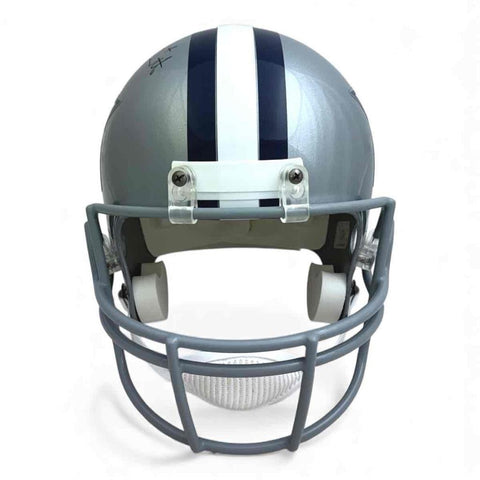Dak Prescott Autographed Dallas Cowboys F/S VSR4 Replica Helmet - JSA