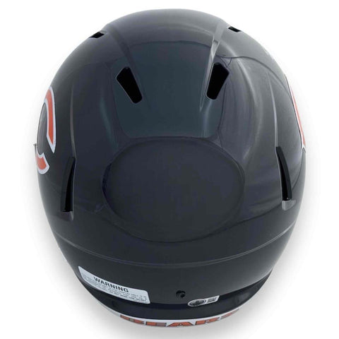 chicago bears motorcycle helmets GSH Schutt XP Authentic Helmet it draws inspiration from the 70s and 80s Autographed Brian Urlacher Chicago Bears