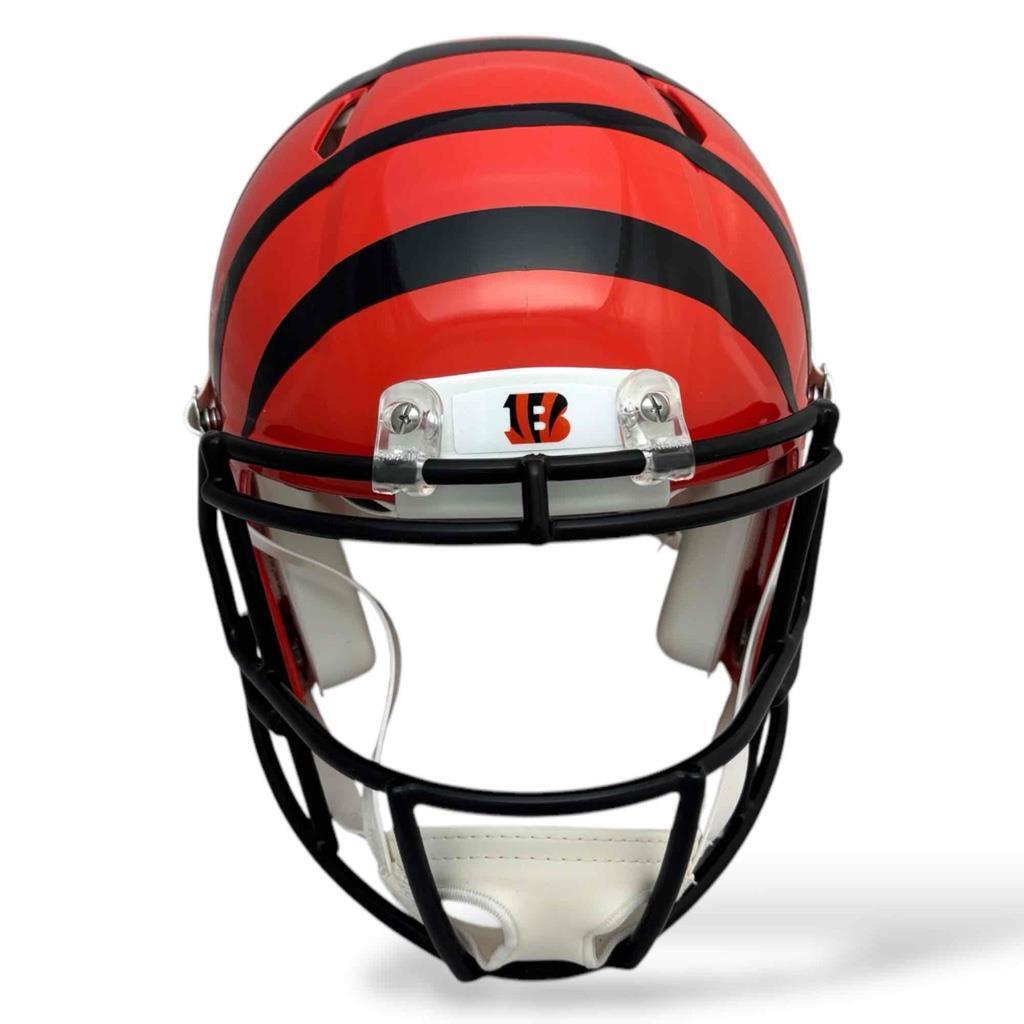 bengals football helmet Joe Burrow Autographed Cincinnati Bengals Authentic Pro Helmet