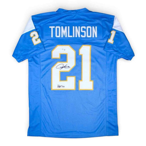 Ladainian Tomlinson Autographed Jersey - Powder Blue - Beckett Authenticated