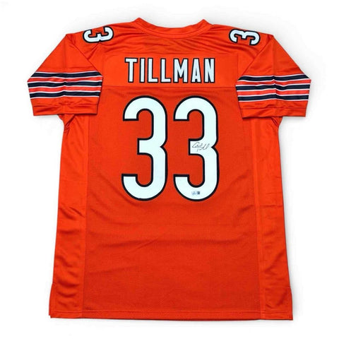 Charles Tillman Autographed Jersey - Orange - Beckett Authenticated