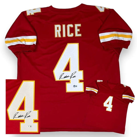 Rashee Rice Autographed SIGNED Jersey - Red - Beckett Authenticated
