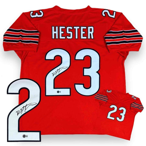 Devin Hester Autographed SIGNED Jersey - Orange - Beckett Authenticated