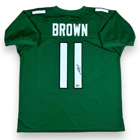 AJ Brown Autographed Signed Jersey - Kelly Green - Beckett Authenticated