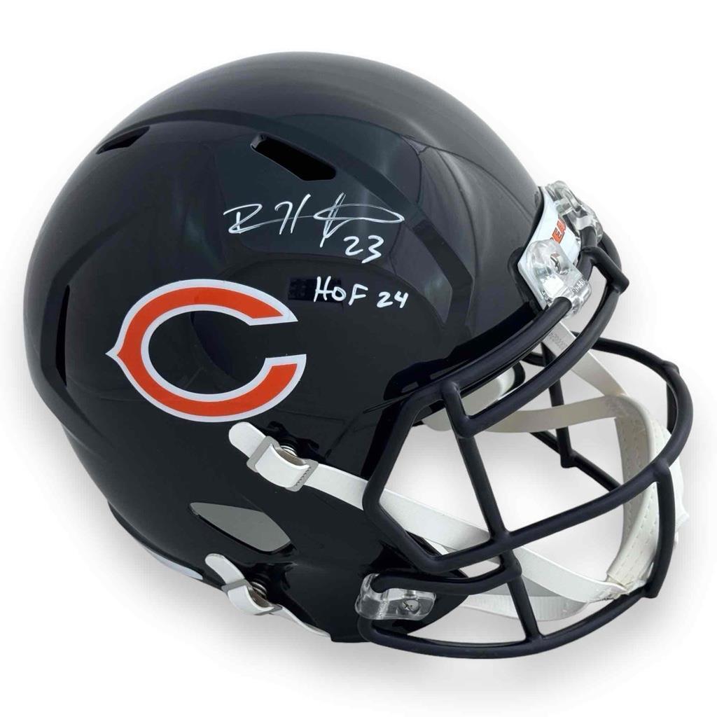 Devin Hester Autographed Signed Chicago Bears Speed Rep Helmet - Beckett