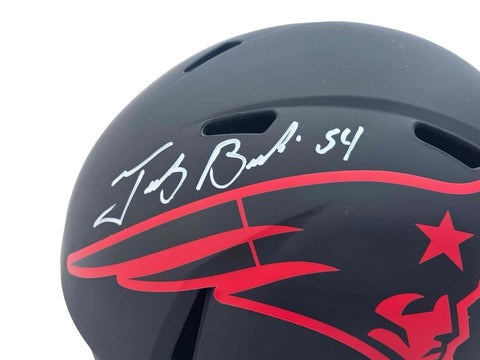 Patriots Tedy Bruschi Autographed Signed Eclipse F/S Speed Helmet - Beckett
