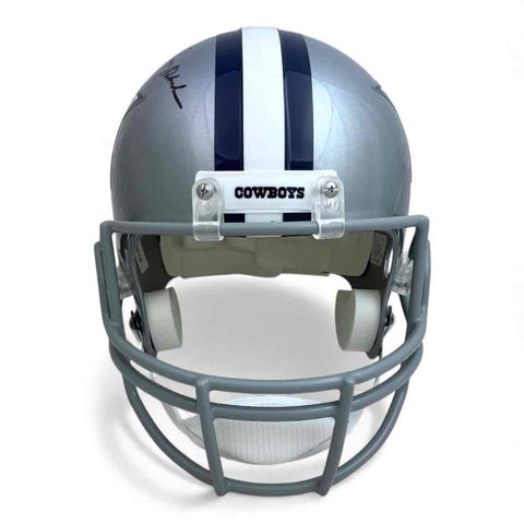 Roger Staubach Autographed Dallas Cowboys F/S VSR4 Replica Helmet - JSA