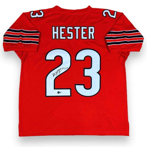 Devin Hester Autographed SIGNED Jersey - Orange - Beckett Authenticated