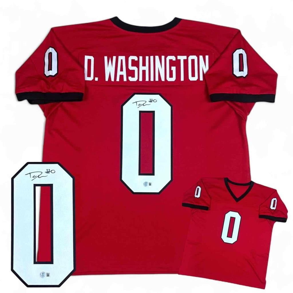 Darnell Washington Autographed Jersey - Beckett Authenticated