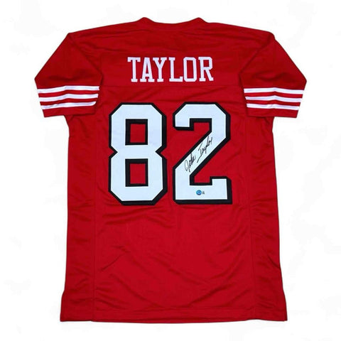 John Taylor Autographed Jersey - Red - Beckett Authenticated