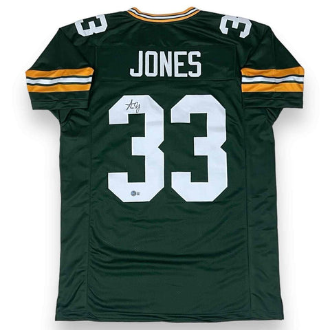 Aaron Jones Autographed SIGNED Jersey - Green - Beckett Authenticated