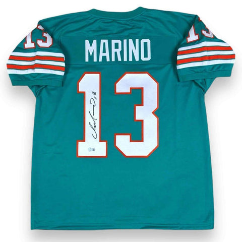 Dan Marino Autographed Signed Jersey - Aqua - Beckett Authenticated