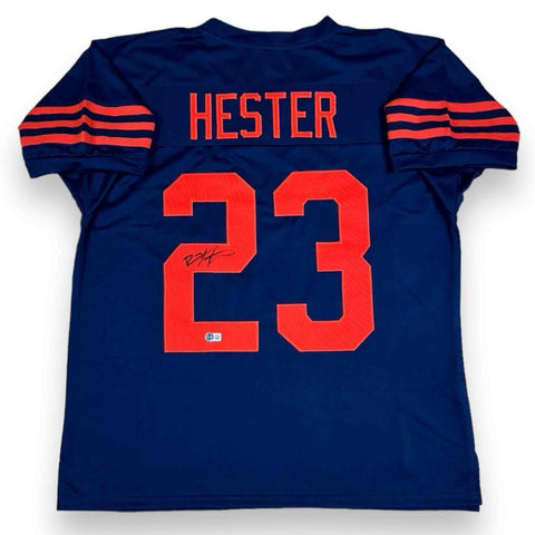 Devin Hester Autographed SIGNED Jersey - Throwback - Beckett Authenticated