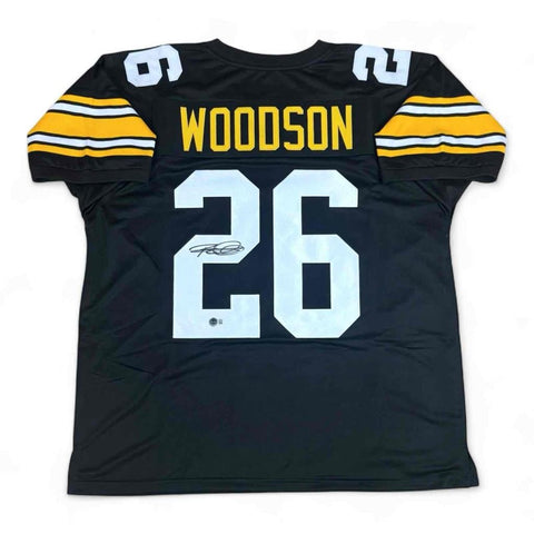Rod Woodson Autographed Jersey - Black - Beckett Authenticated - PS