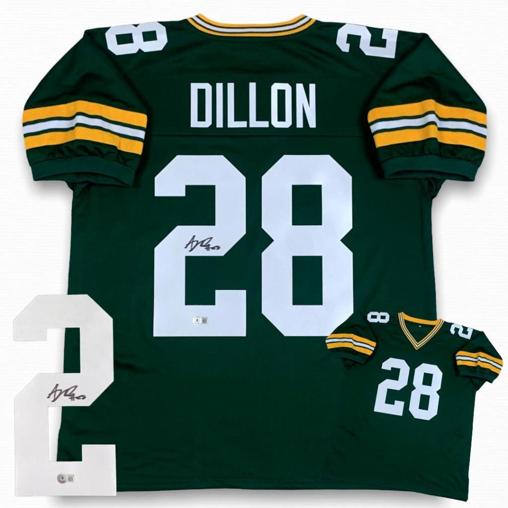 AJ Dillon Autographed Signed Jersey