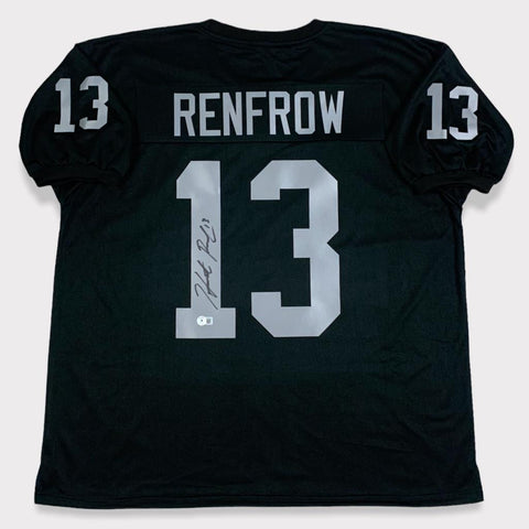 Hunter Renfrow Autographed Signed Jersey - Black - Beckett Authentic