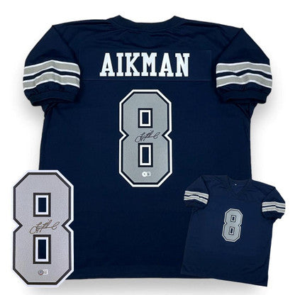 Troy Aikman Autographed Signed Jersey - Throwback - Beckett Authenticated