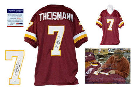 Joe Theismann Autographed Signed Jersey with 83 MVP - Beckett Authentic