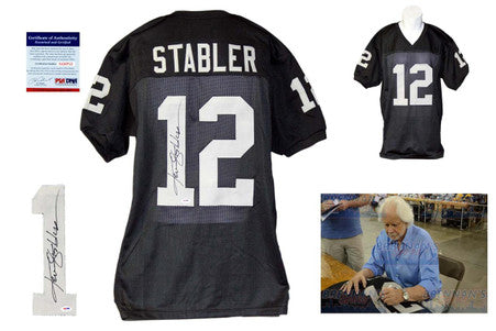Ken Stabler Autographed Jersey - Beckett Authentication