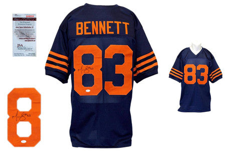 Martellus Bennett Autographed Signed Throwback Jersey JSA Witness