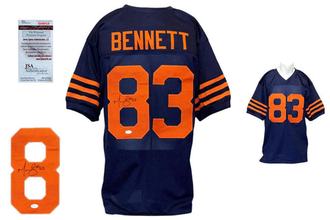 Martellus Bennett Autographed Signed Throwback Jersey JSA Witness