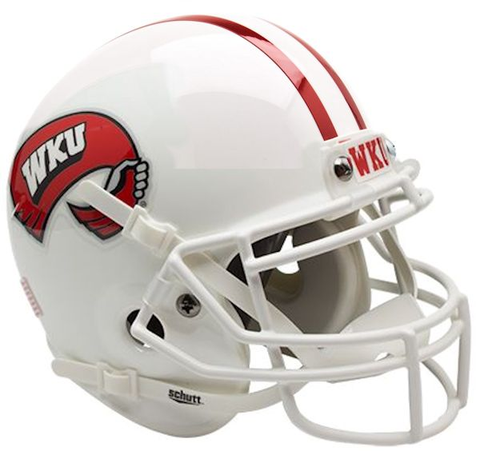 Western Kentucky Hilltoppers Mini Authentic Schutt Helmet