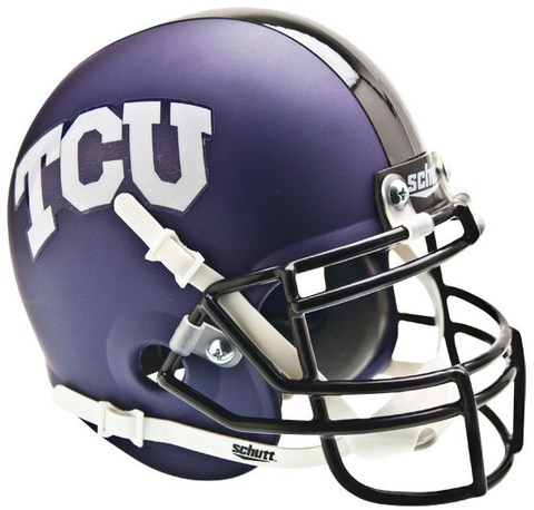 TCU Horned Frogs Mini Authentic Schutt Helmet