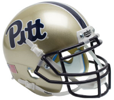 Pittsburgh Panthers Mini Authentic Schutt Helmet