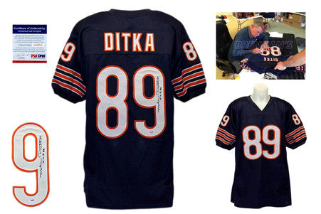 Mike Ditka Signed Jersey - Chicago Bears Autographed - PSA DNA