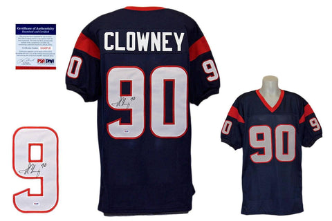 Jadeveon Clowney Signed Jersey - PSA DNA - Houston Texans Autograph - Navy