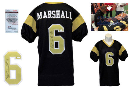 Brandon Marshall Signed Jersey - UCF Black Knights Autographed - JSA Witness